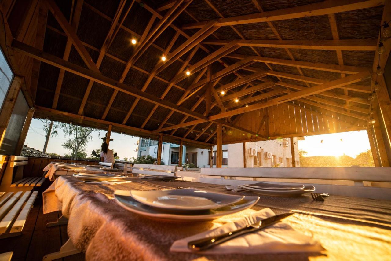 Zen Eco Villa Sfântu Gheorghe Exteriör bild
