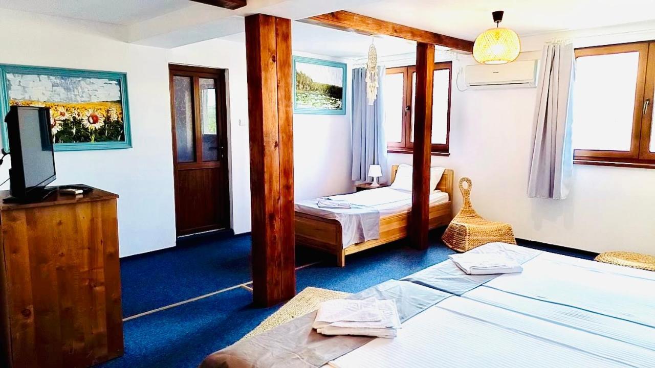 Zen Eco Villa Sfântu Gheorghe Exteriör bild
